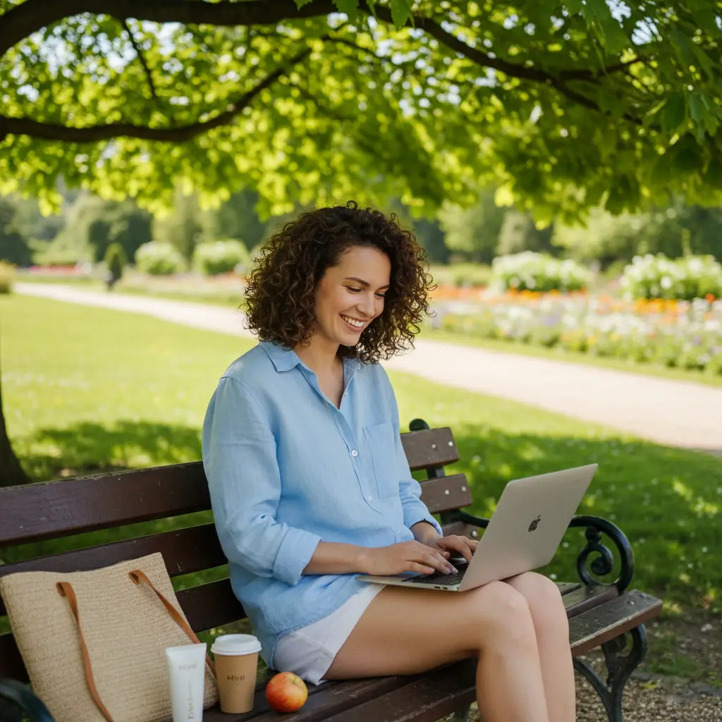 Personne travaillant avec flexibilité comme distributeur Mihi