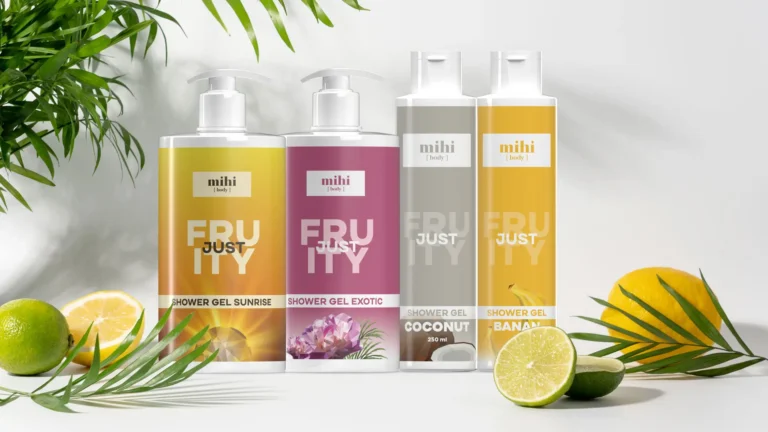 Avis gamme Just Fruity Mihi : l'explosion sensorielle des soins corps à la mangue, pastèque et banane.