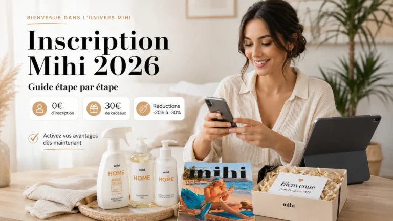 Inscription Mihi 2026 : Guide complet pour créer son compte et activer ses bonus de bienvenue.